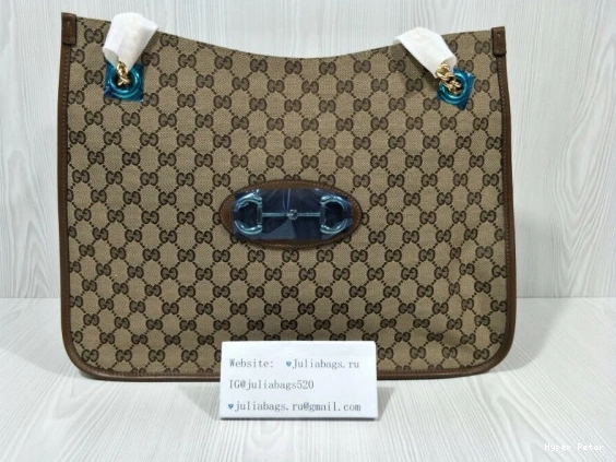 Hyper Peter 1955 GUCCI large Horsebit bag tote 0818